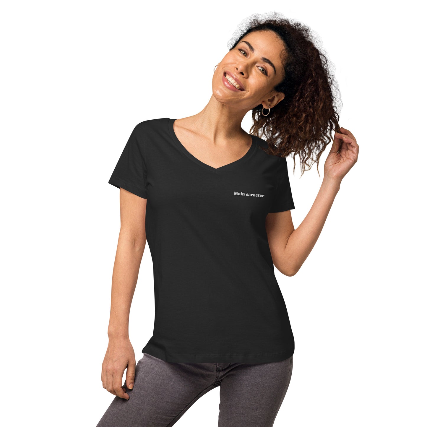 T-shirt "Main caracter" femme