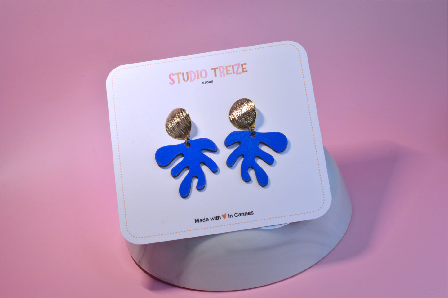 Boucles d'oreilles "Matisse"